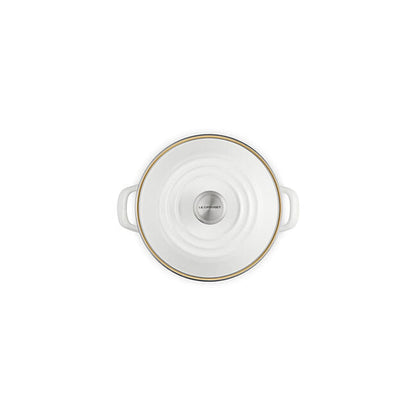 Le Creuset 8 qt. Stockpot - White