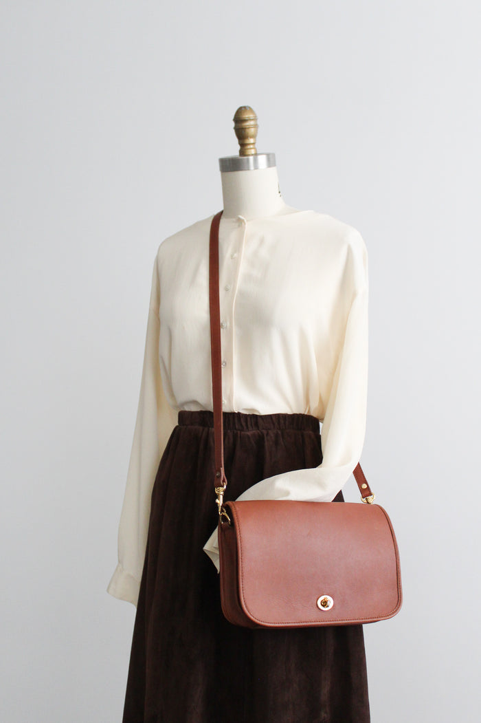 leather shoulder bag
