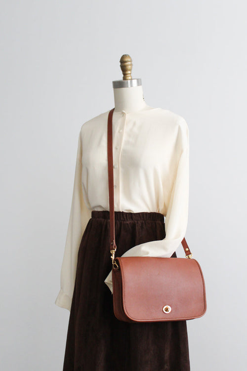 leather shoulder bag