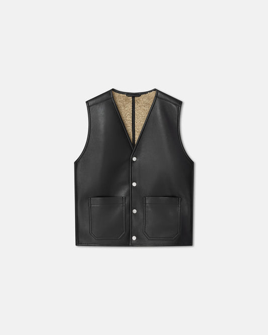 Leevi - Reversible vest - Cornstalk/Black