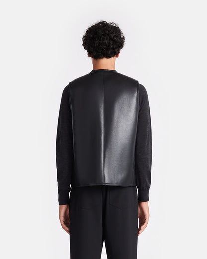 Leevi - Reversible vest - Cornstalk/Black