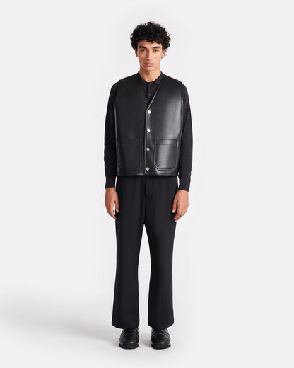 Leevi - Reversible vest - Cornstalk/Black
