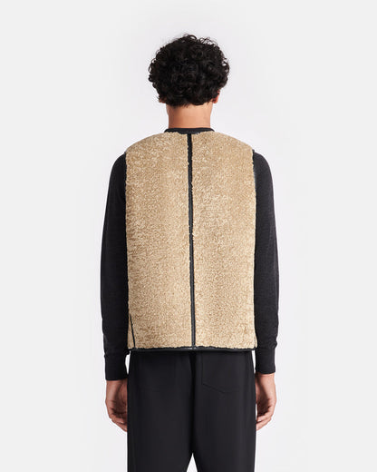 Leevi - Reversible vest - Cornstalk/Black