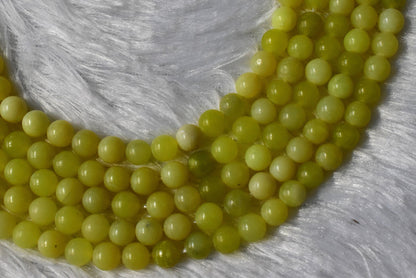 Lemon Quartz Gemstone Beads, Crystal Beads for Jewelry