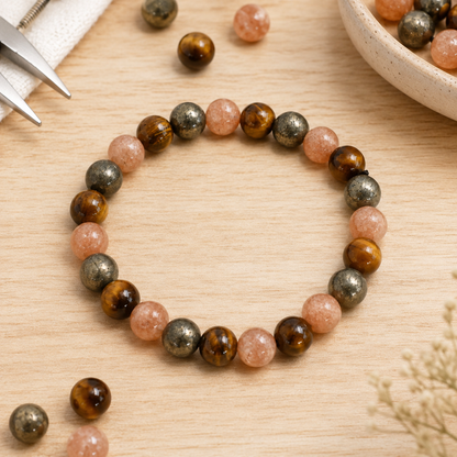 Leo Zodiac Crystal Bracelet, Leo Gifts