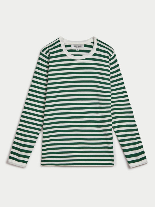 Grass-Ivory Stripe