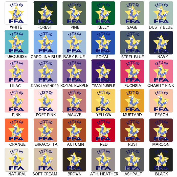 Lets Go FFA- Bella Canvas T-Shirt