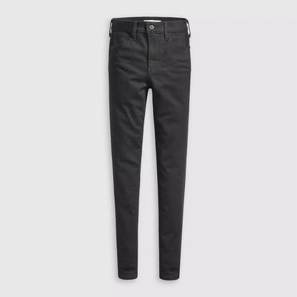 Levis Womens 720 Hi-Rise Super Skinny Black Squared 52797-0022
