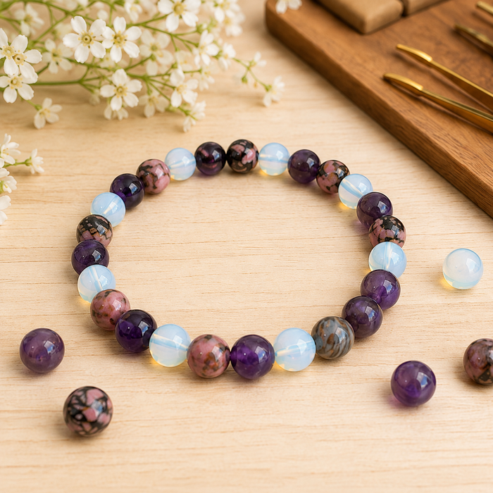 Libra Zodiac Crystal Bracelet, Libra Gifts