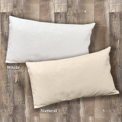 Life is Better at the Beach (Script Overlay) - Rectangular Canvas Pillow