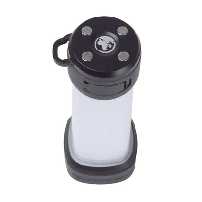 Lifesystems Intensity Rechargeable 552 Lumens LED Lantern showning the top magnets, on a white background