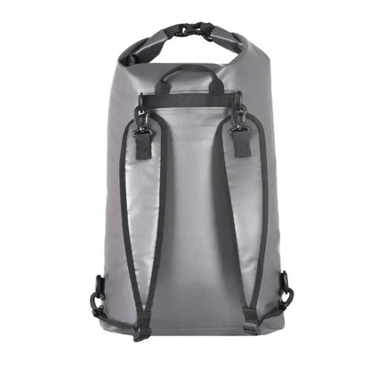Lifeventure Heavy Duty Dry Bag Backpack 35L shown from the reverse on a white background