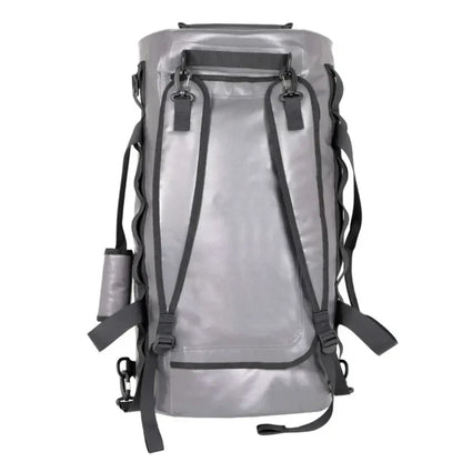 Lifeventure Heavy Duty Dry Bag Duffle 60L carry strap details on a white background