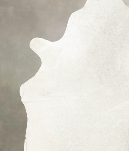 Light Grey Cowhide Rug #B4539