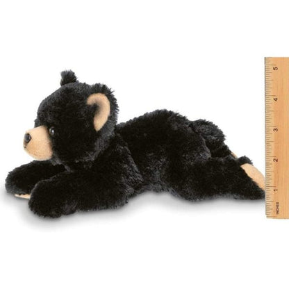Lil' Smokie Small Plush Black Bear Measuring Vertically