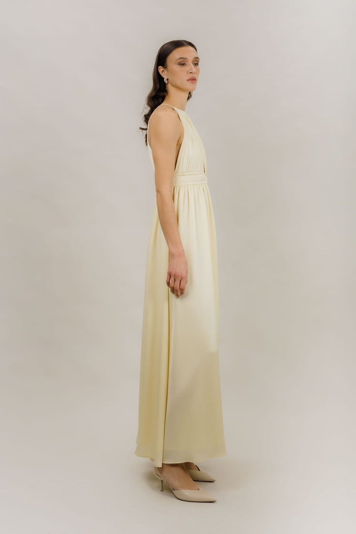 Urban Pioneers Female Lillibeth Dress DRESS PASTEL YELLOW