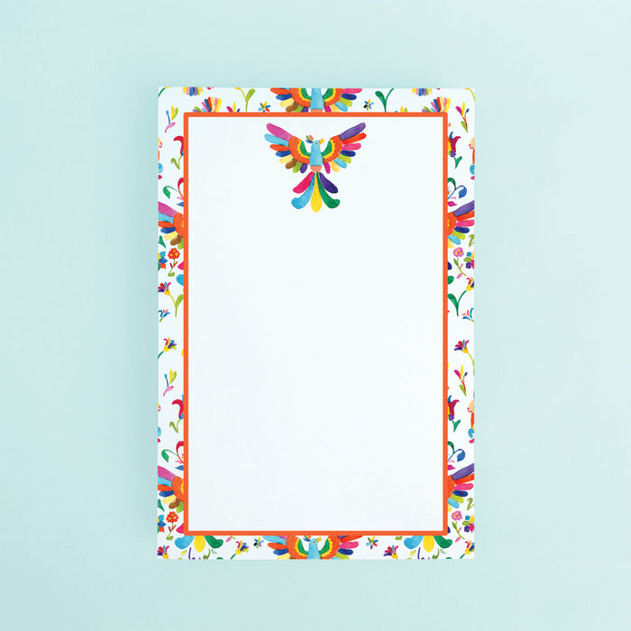 List Note Pad Otomi Pattern
