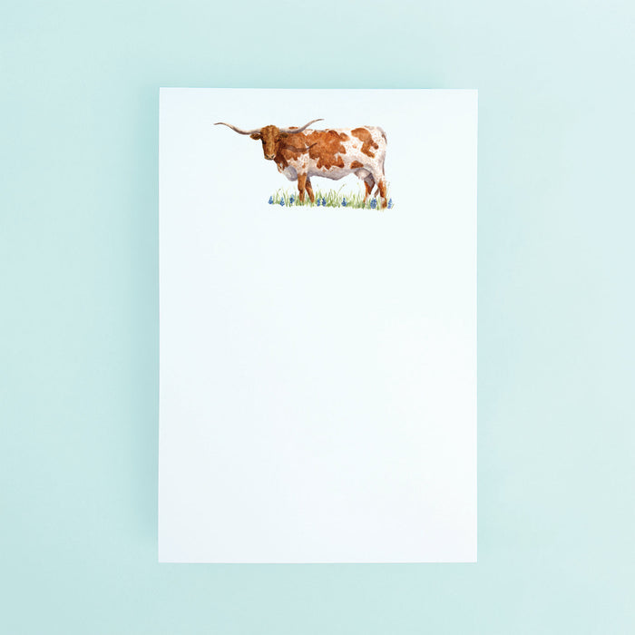 List Note Pad Texas Longhorn