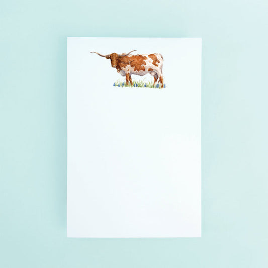 List Note Pad Texas Longhorn