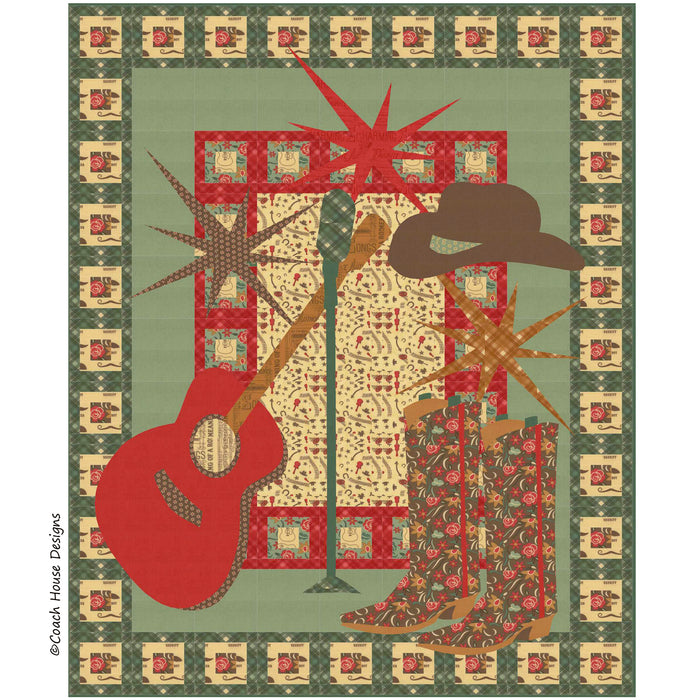 Live! At the Honky Tonk.... Quilt Pattern