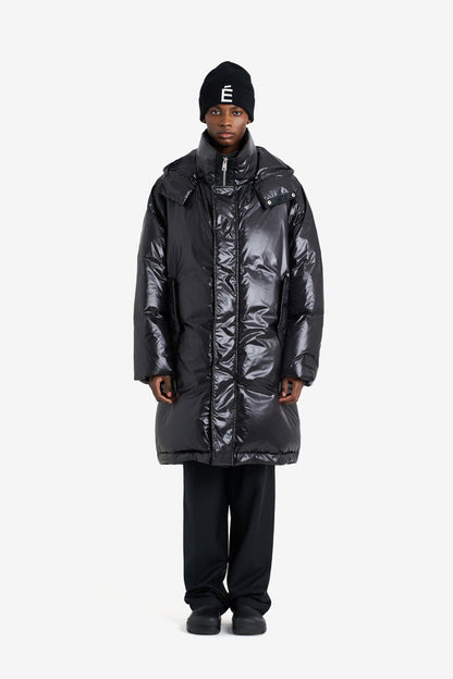 ETUDES STUDIO LONG DOWN PARKA SHINY BLACK 2
