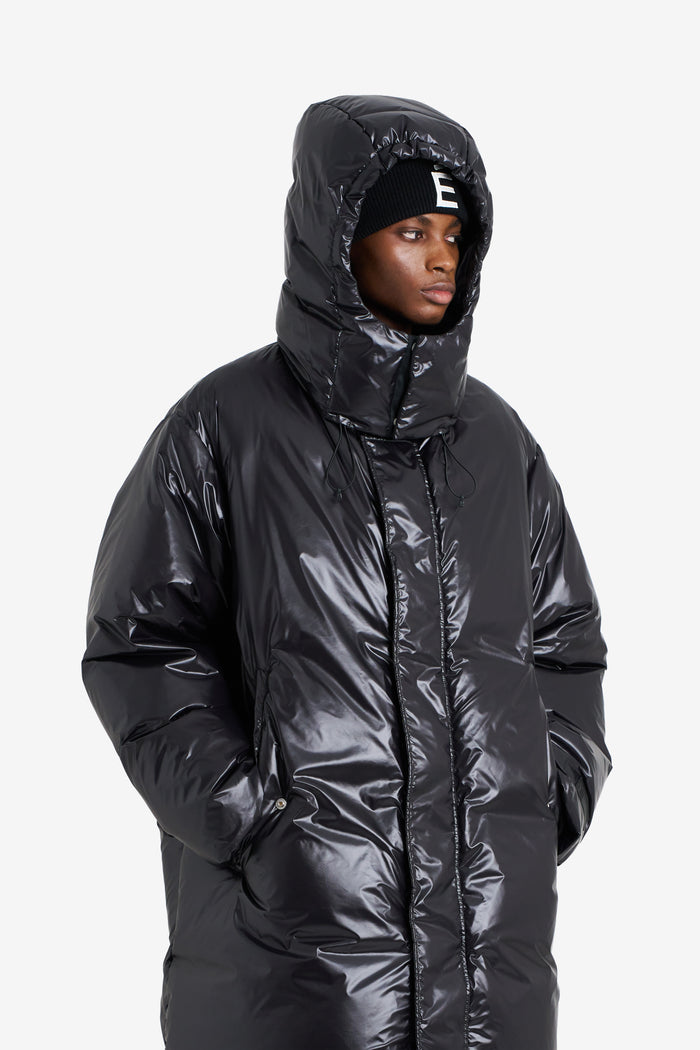 ETUDES STUDIO LONG DOWN PARKA SHINY BLACK 3