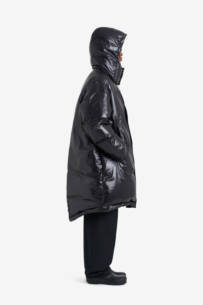ETUDES STUDIO LONG DOWN PARKA SHINY BLACK 4