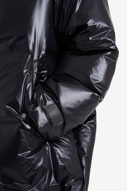 ETUDES STUDIO LONG DOWN PARKA SHINY BLACK 6