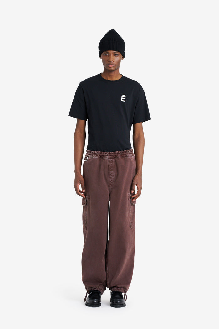 ETUDES STUDIO LOOSE CARGO PANT DK BROWN 2