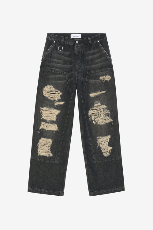 ETUDES STUDIO LOOSE CARPENTER PANT BLACK 1