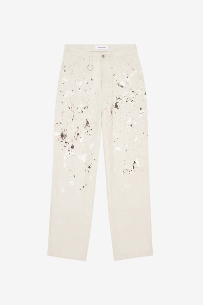 ETUDES STUDIO LOOSE CARPENTER PANT ECRU 1