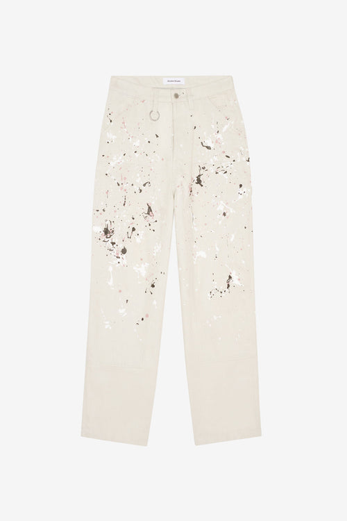 ETUDES STUDIO LOOSE CARPENTER PANT ECRU 1