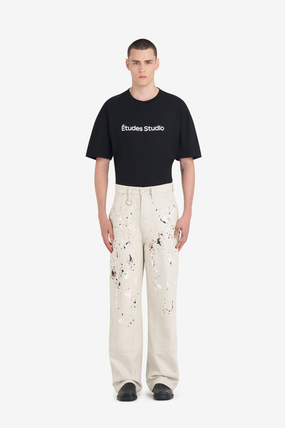 ETUDES STUDIO LOOSE CARPENTER PANT ECRU 3