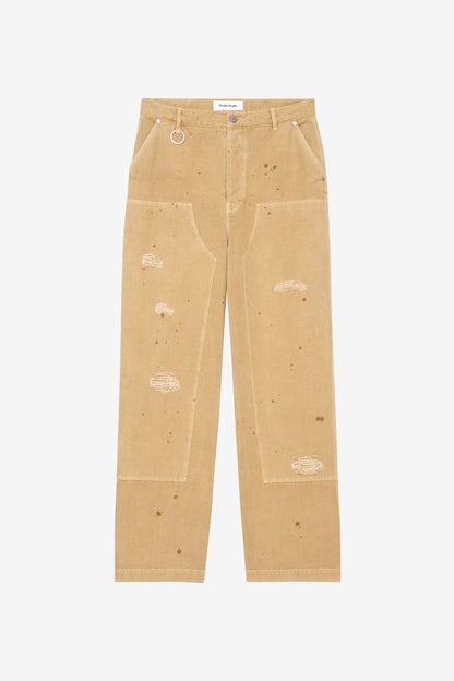 ETUDES STUDIO LOOSE CARPENTER PANTS CAMEL 1