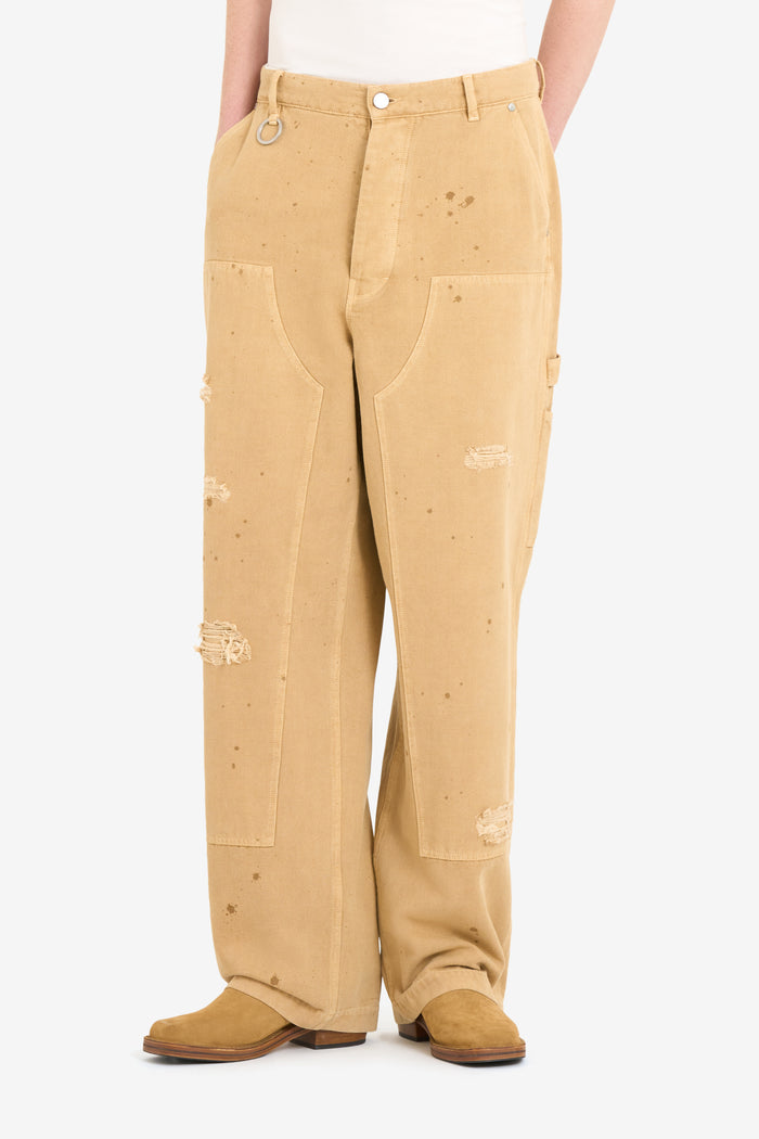 ETUDES STUDIO LOOSE CARPENTER PANTS CAMEL 3