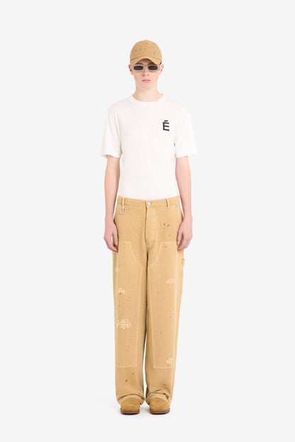 ETUDES STUDIO LOOSE CARPENTER PANTS CAMEL 2