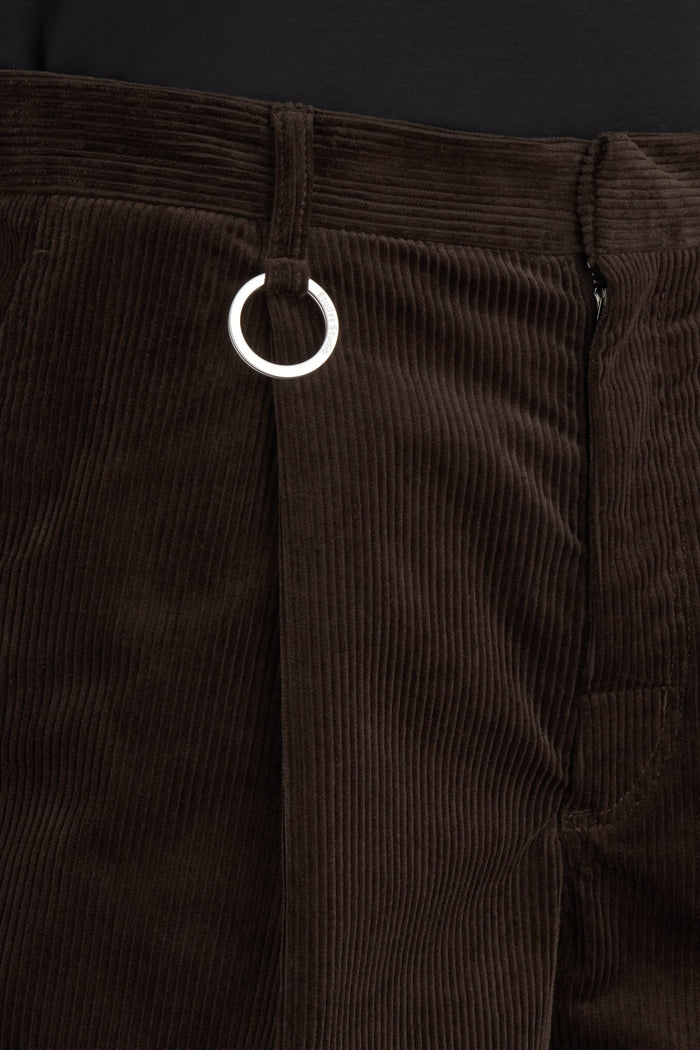 ETUDES STUDIO LOOSE CHINO PANT DARK BROWN 5