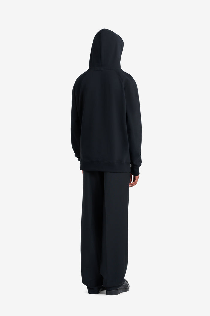 ETUDES STUDIO LOOSE HOODIE BIG E BLACK 5