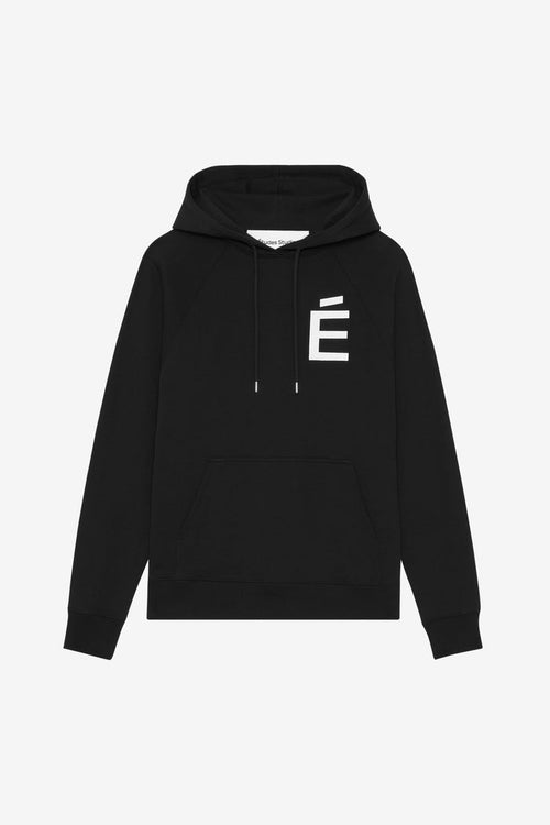 ETUDES STUDIO LOOSE HOODIE BIG E WHITE 1