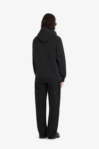 ETUDES STUDIO LOOSE HOODIE BIG E WHITE 5