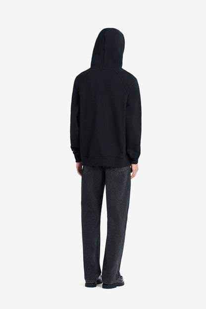 ETUDES STUDIO LOOSE HOODIE E L U BLACK 5