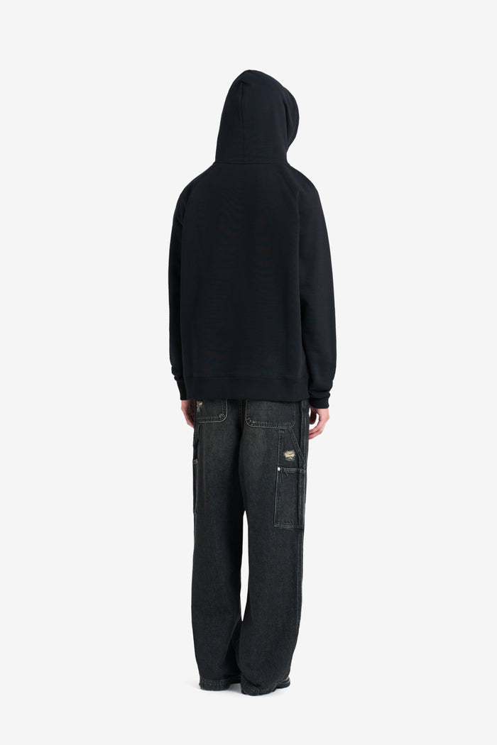 ETUDES STUDIO LOOSE HOODIE NOT A CRIME BLACK 5