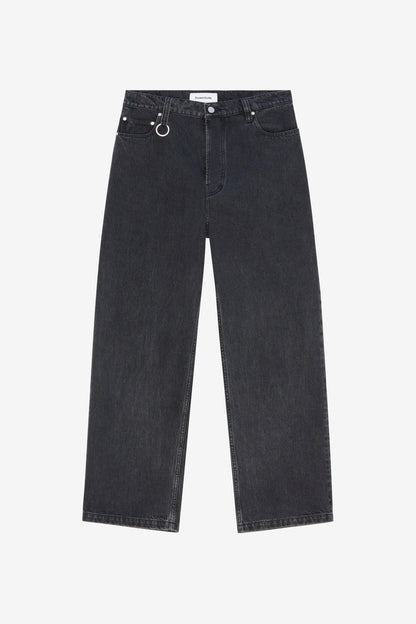 ETUDES STUDIO LOOSE JEANS PANT BLACK 1