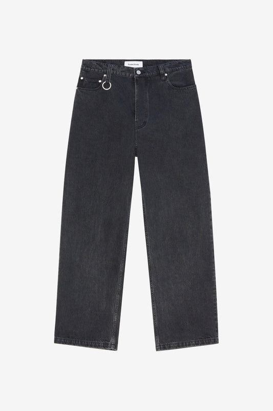 ETUDES STUDIO LOOSE JEANS PANT BLACK 1