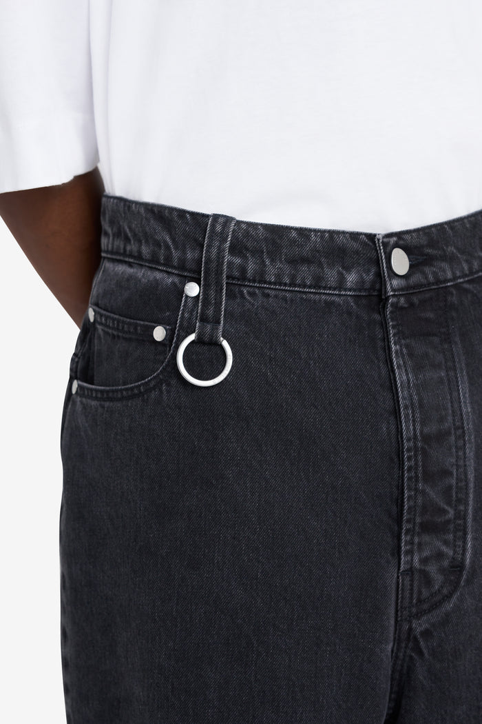 ETUDES STUDIO LOOSE JEANS PANT BLACK 4