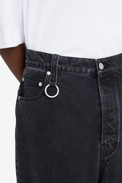 ETUDES STUDIO LOOSE JEANS PANT BLACK 4