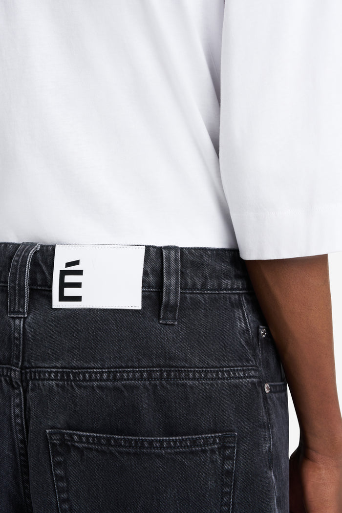 ETUDES STUDIO LOOSE JEANS PANT BLACK 5