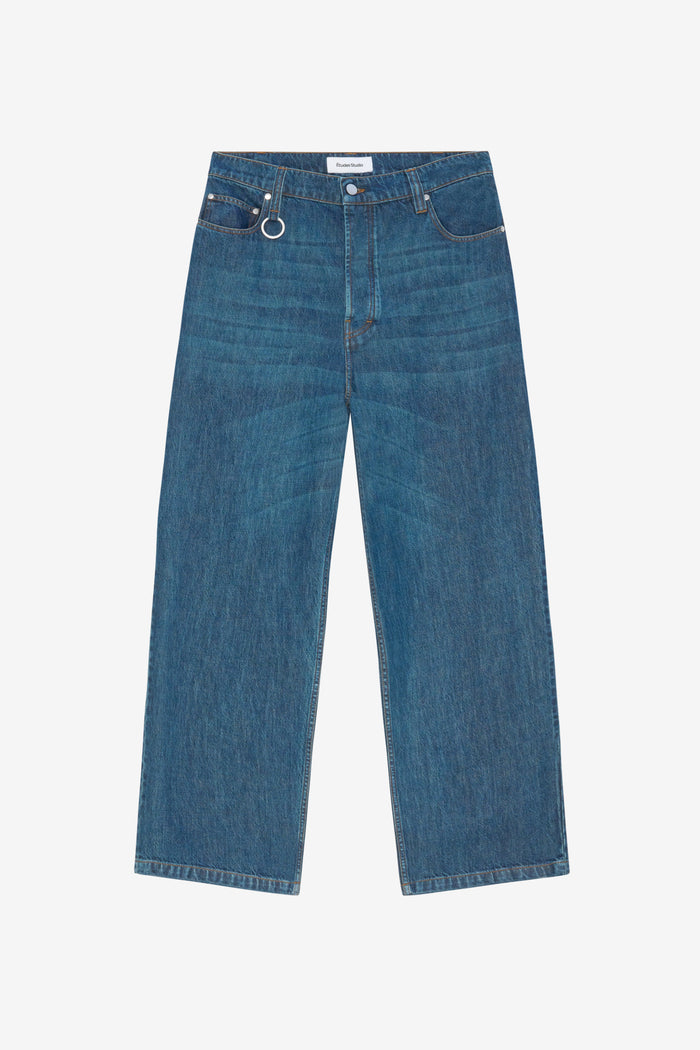 ETUDES STUDIO LOOSE JEANS PANT BLUE 1