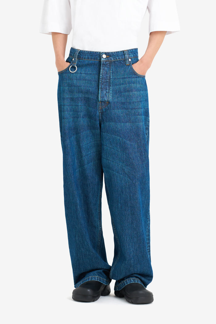 ETUDES STUDIO LOOSE JEANS PANT BLUE 3