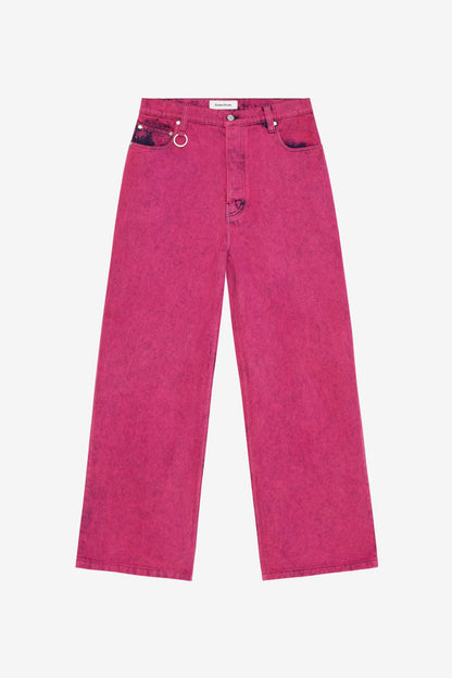 ETUDES STUDIO LOOSE JEANS PANT PINK 1